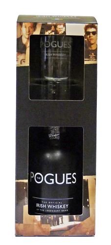 Preisvergleich Produktbild Pogues Irish Whiskey Bottle Gift Pack 20 cl