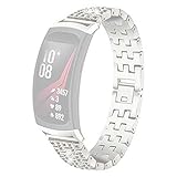 xue binghualoll bar Drill Armband smart Watch Band Strap für Samsung Gear fit 2 / fit 2Pro