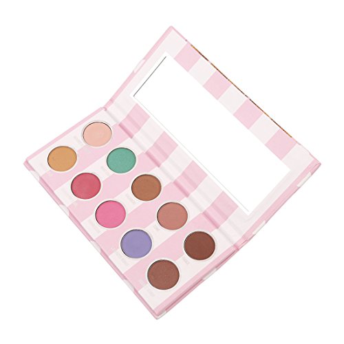 VWH Lidschatten Palette Speiseeis Eyeshadow Palette mit 10 Farben Make-up Set - 3