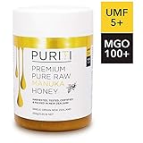 PURITI Manuka Honig aus Neuseeland MGO 100+ Zertifizierter Methylglyoxal Gehalt, 250 g