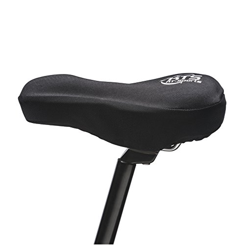 Gelüberzug für den Fahrradsitz – Sattelbezüge – KT-Sports Fahrradsattel Überzug – Der bequemste Fahrradsitz. Der beste Gelüberzug für den Fahrradsattel, weite und große passend für Mountainbike-Sitze und Rennradsättel. Gepolsterter Polstersattelüberzug für Männer, Frauen und Kinder - 5