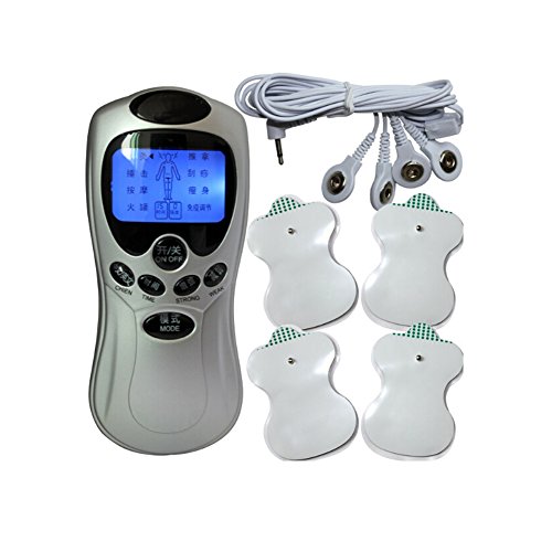 Full Body Massager Slimming Massage Electric Slim Pulse Muscle Relax with 4 Healthy Pads