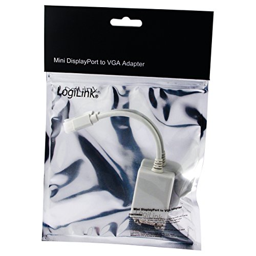 LogiLink Mini DisplayPort Male to VGA Female Converter - 2