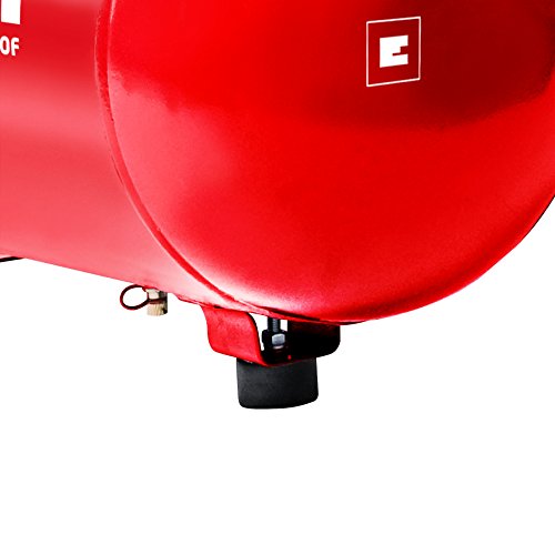 Einhell Kompressor TH-AC 200/40 OF (1,1 kW, 40 L, Ansaugleistung 140 l /min, 8 bar, ölfrei, große Räder und Haltebügel) - 2