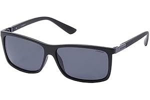 Polaroid Mężczyźni Okulary Przeciwsłoneczne, Kih/Y2 Czarny, 59 mm