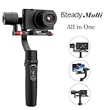 yi smartphone gimbal app ►【8 horas de tiempo de trabajo】La batería incorporada de alta capacidad de 3600 mAh ofrece un tiempo de trabajo más largo de hasta 8 horas. La luz indicadora de encendido indica la capacidad de la batería en tiempo real. También tiene un puerto de salida del banco de energía USB que puede funcionar como un banco de energía, e iSteady Multi configurado con puerto Micro USB para carga de cardán.