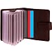Genuine Sheep Leather Unisex Genuine Soft Leather Credit Card Holder 24 Cards - Brown (AMZSL535) RS.445.00
