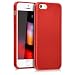 Produktbild kwmobile Hülle für Apple iPhone SE / 5 / 5S - TPU Silikon Backcover Case Handy Schutzhülle - Cover Metallic Dunkelrot