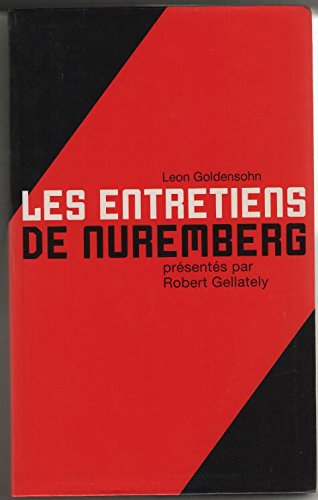couverture de : Les entretiens de Nuremberg