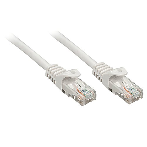 Preisvergleich Produktbild LINDY 48404 Netzwerkkabel Cat.5e U / UTP, 5M Grau
