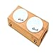Produktbild Bambusrahmen Abnehmbare Haustier Hund Schüssel Taidi Jinmao Keramikschale Abnehmbare Reis Schüssel Essen Schüssel Bambus Rahmen Katze Schüssel,Ceramicdoublebowl,M