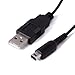 Produktbild HDE 2 Stück USB Ladegerät Power Kabel für Nintendo 3DS XL, 3DS, 2DS, DSi XL, DSi, neue 3DS XL, HDE-X12-NEW