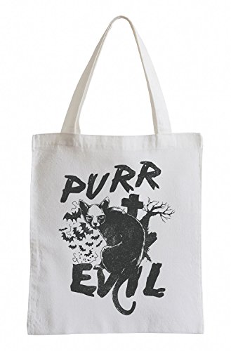 Preisvergleich Produktbild Purr evil Cooler Party Jutebeutel
