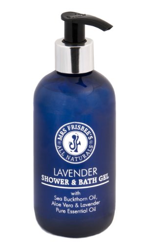 Lavender Shower & Bath Gel with Sea Buckthorn Oil & Aloe Vera, (250ml)