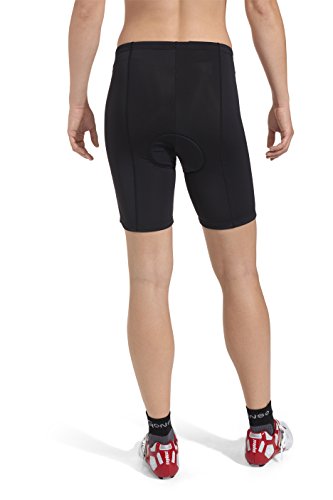 GONSO Radhose Pretoria aus 80% PA 20% EL für Damen, gepolsterte Fahrradhose/ Bermuda/ Shorts mit Gummibund, formbeständig - 3
