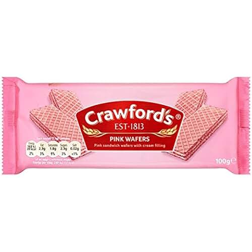 Amazon.co.uk pink wafers biscuits