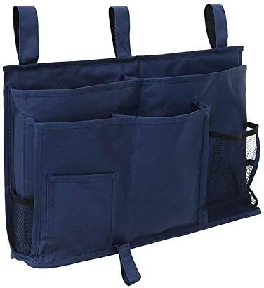 Pawaca Bunk Bed Organizer for Kids,bedside Storage Bag Caddy Hanging Organizer, Bed Organizer Hanging Pocket Bag Dorm Diaper Bag for Crib