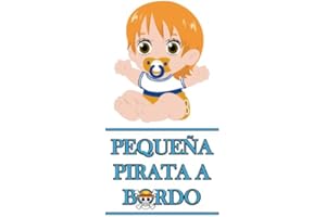 FFRAME Pegatina coche bebé a bordo, heroína manga, vinilo de calidad, bebé a bordo, 100% Made in France