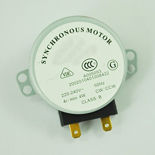 SODIAL(R) Mikrowelle Drehteller Synchronmotor 4W AC 220-240V 4 RPM CW / CCW
