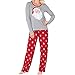 Produktbild AimdonR Familie Weihnachten Pyjama Set, Santa Langarm Brief gedruckt Nachtwäsche, Nachtwäsche Eltern Kind Familie Ausrüstung passend