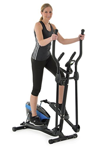 KS Cycling Fitnessgerät Crosstrainer Sports, Blau, 200F - 2