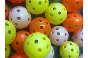 JL Golf balls, Airflow practice-bag of 24 assorted colours