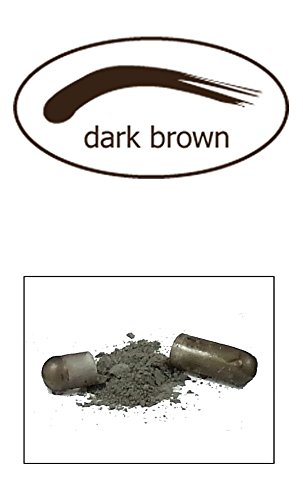 Godefroy InstantEyebrowTint, Augenbrauen – Färbeset, dunkelbraun, 1er Pack (1 x 4 Stück) - 2