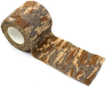 The Young® Stealth Camo Tape - Woodland Camo - Rifle Wrap, desert camouflage