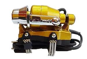 ALISHBA Pro Powerful Double Speed Floating Action Body, Head & Finger Massager-Yellow