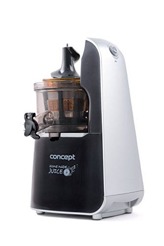 CONCEPT Hausgeräte lo7067 Slow Entsafter für Johannisbeeren, schwarz / silber - 7