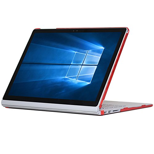 mCover Hartschalen für 13,5-Zoll Micosoft Surface Book – Rot - 4
