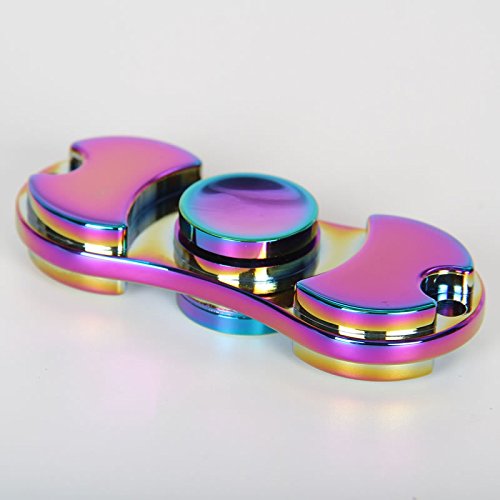 ROKE Fidget hand Spinner Toy High Speed Stainless Steel Bearings for ADD, ADHD, Anxiety and Autism Adult Children killing time .about 5 Min Spin Times ROKE Fidget hand Spinner Toy High Speed Stainless Steel Bearings for ADD, ADHD, Anxiety and Autism Adult Children killing time .about 5 Min Spin Times