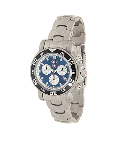 CX Swiss Military Navy Diver 500 Swiss Made 500M Ronda 5030.D Saphirglas Edelstahl blau/blue CX Swiss Military Navy Diver 500 Swiss Made 500M Ronda 5030.D Saphirglas Edelstahl blau/blue