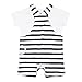 Bluezoo Kids Baby Boys' Striped Monkey Dungarees And T-Shirt Set 18-24 Months