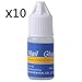 10Pcs Professional Strong Nail Glue For False Acrylic Nail Art Design Decals Stickers Tips Decoration Tools
