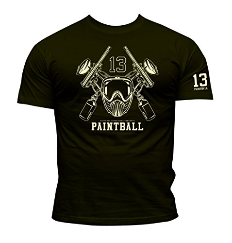Dirty Ray Paintball t-Shirt Homme KPB2