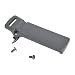 Produktbild perfk Schwarz Walkie-Talkie Ersatzteile Gürtel Clip mit Schraunen für BaoFeng UV-5R UV-5RA UV-5RB UV-5RC