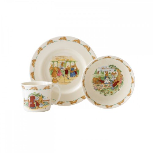 Royal Doulton - Bunnykins Classic 3-Piece Child Set - Perfect Chidren's Gift