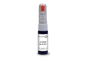 SD COLORS LE MANS AZUL 381 - Juego de reparación de bolígrafos de retoque (20 ML, código de color 381 LE MANS, color azul