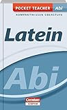 Pocket Teacher Abi - Latein - Cornelsen Scriptor: Kompaktwissen Oberstufe by 