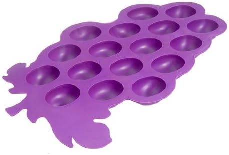 1 Bunch of grapes Ice tray with 17 grape moulds