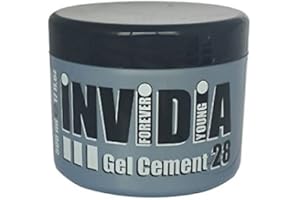 Intercosmetics Invidia - Gel cement 28 per capelli, azione modellante, non lascia residui, 500 ml