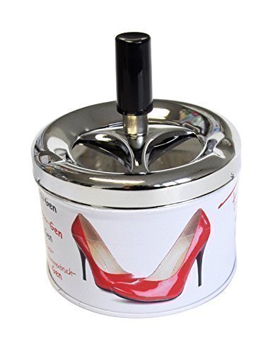 Sü-Verlag 97433 Xtreme Frauengene Ashtray with spin extraction function, diameter: 9 CM x 10 CM