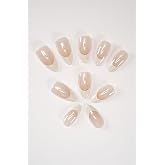 Pop Beauty Takma Tırnak Seti &amp; Zararsız Yapıştırıcı,