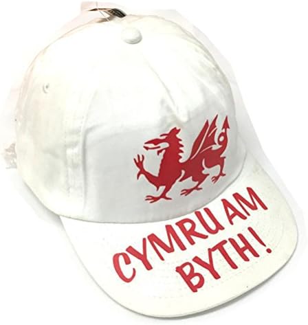 Wales Dragon Cymru am Byth Baseball Cap [white]