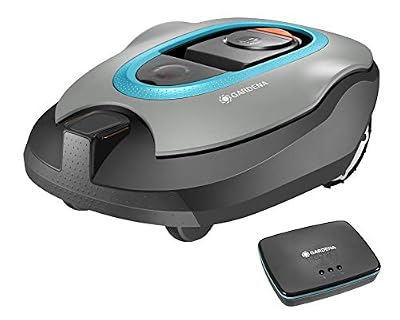 GARDENA - 19064-60 - Kit smart SILENO : Robot tondeuse pour surfaces de tonte maximales de 1 600 m², peut être commandé depuis l'application Smart, silencieux, Inclus : smart Gateway