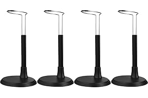 Toyvian Soporte Para Muñecas 4 Piezas 12 Pulgadas Marco De Exhibición Estable Para Muñecas Nancy Y Figuras De Acción Con Base Plana Y Agarre Seguro