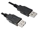 Produktbild ULTRICS® USB 2.0 Extension Kabel Typ A Mannlich Auf Weibliche Hochgeschwindigkeits Erweiterungs Verlangerungskabel Schnur- 2.5M