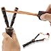 Produktbild Schleuder Outdoor Steinschleuder Katapult Zwille Slingshot Holz Bambus Outdoor Survival