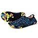 Produktbild Aquaschuhe Unisex, Rovinci Damen Herren Wasserdicht Badeschuhe Kinder Schnell Trocknend Surfschuhe Yoga Barfuß Schuhe Wasserschuhe Strandschuhe Schwimmschuhe Wasser Sportschuhe mit Rutschfeste Sohlen